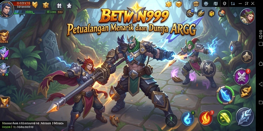 Tampilan gameplay ARPG yang seru dan menantang di BETWIN999.