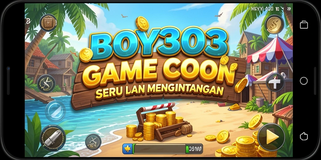 Screenshot gameplay BOY303 menampilkan pengelolaan bisnis yang seru.