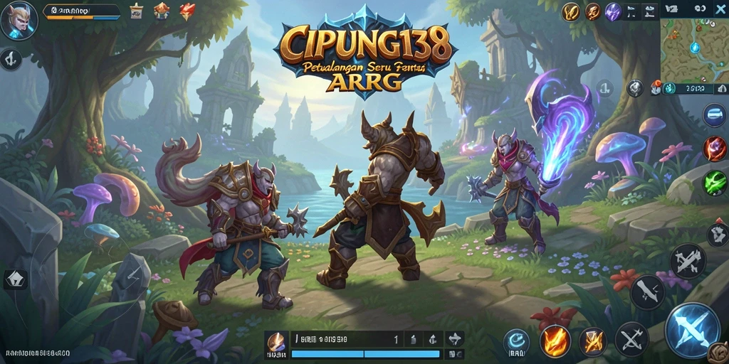 Tampilan gameplay seru di dunia fantasi ARPG.