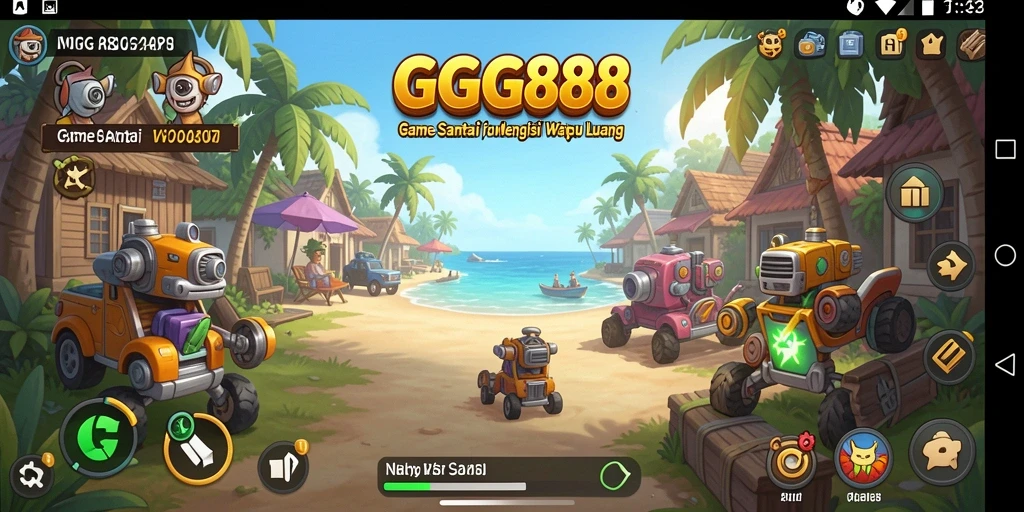 Tangkapan layar GGG888 menampilkan gameplay yang menyenangkan dan interaktif.