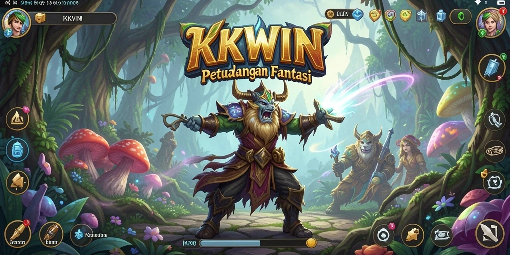 Tampilan menarik dari gameplay petualangan KKWIN.