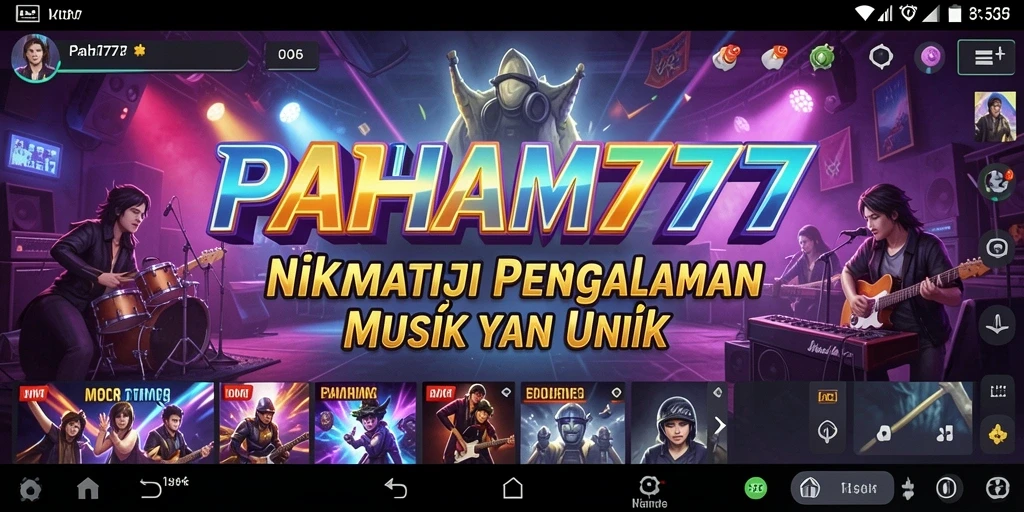 Tampilan gameplay PAHAM777 yang menarik dengan berbagai fitur interaktif.