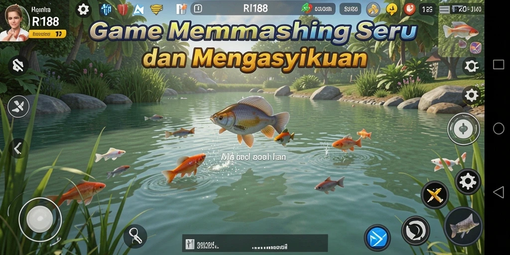 Screenshot utama RI188 menampilkan gameplay memancing yang seru dan menarik.