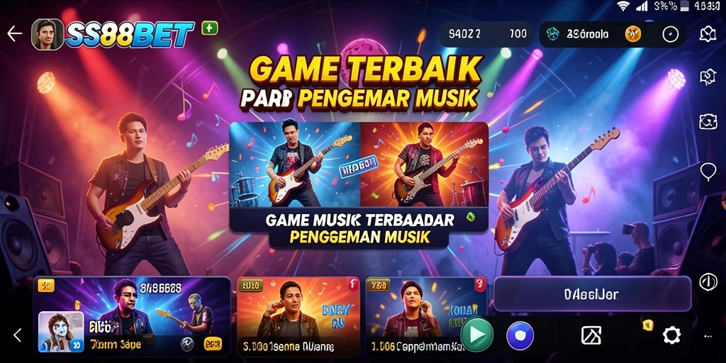 Tampilan gameplay SS88BET yang menarik dan penuh warna.