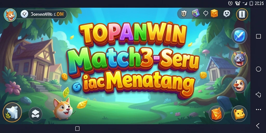 Screenshot utama menunjukkan gameplay seru dari TOPANWIN.